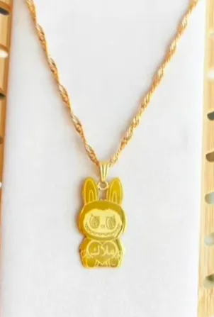 Labubu necklace (40 cm, Standard box any color (Free))