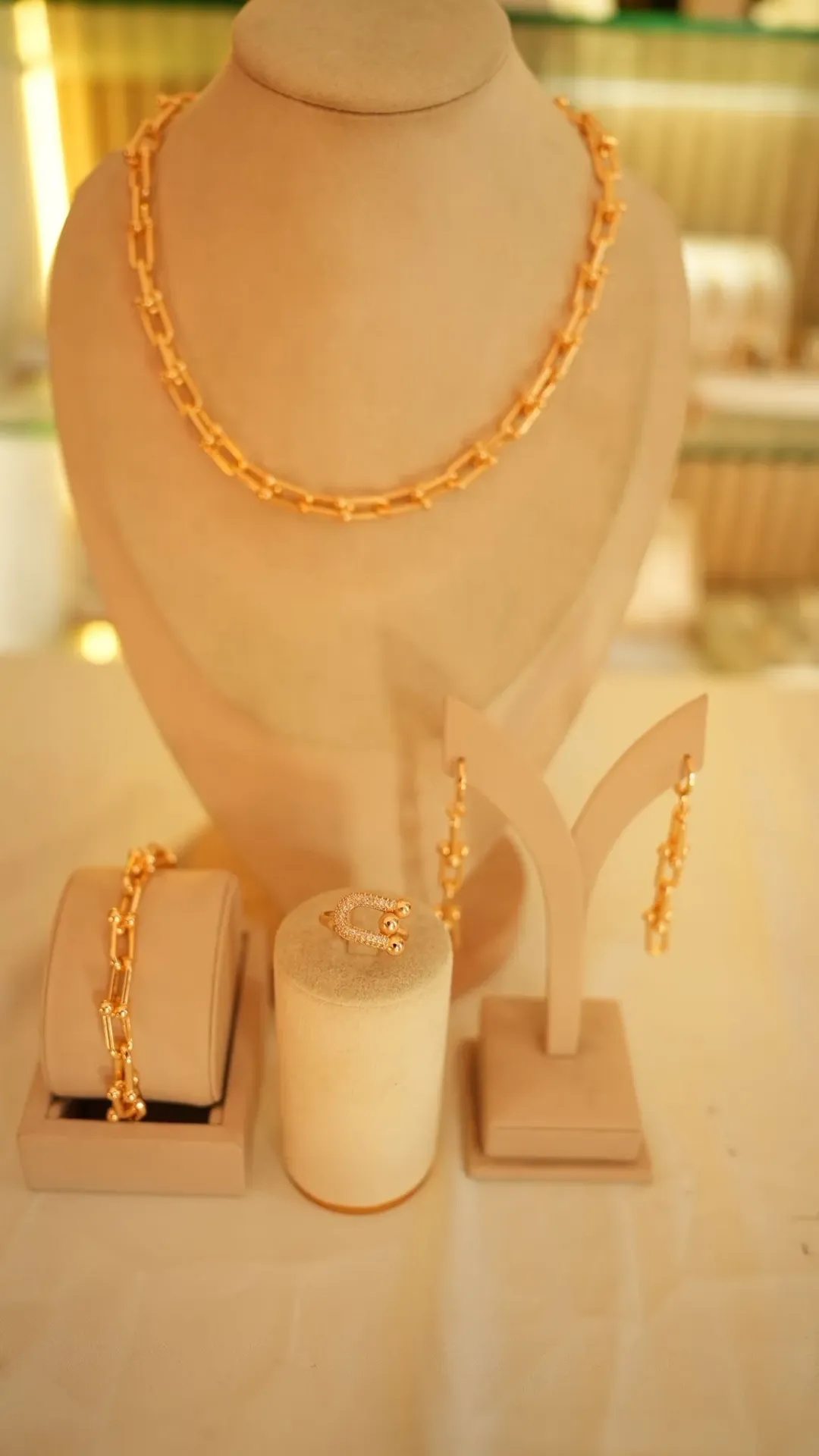 Tiffany set of four pieces